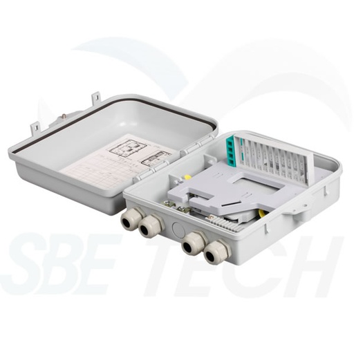 [SBE-CDEXTFTTX2X24NL] Caja de distribucion FTTx de 2x24